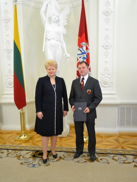 apdovanojimai prezidenturoje 09 10 2018